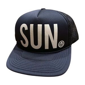 SUN by Sundry Navy Blue Trucker Hat | Snapback | New